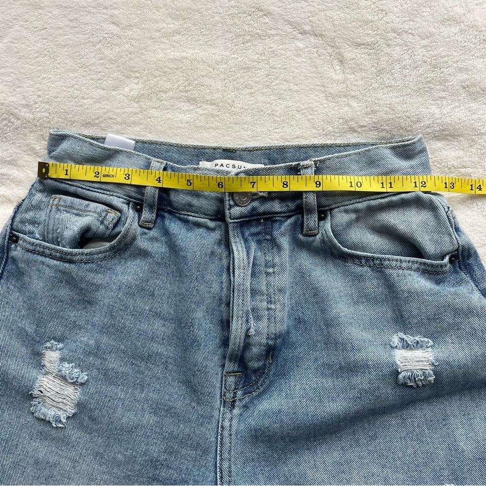 Pacsun High Rise Straight Ripped Jeans - Picture 12 of 15